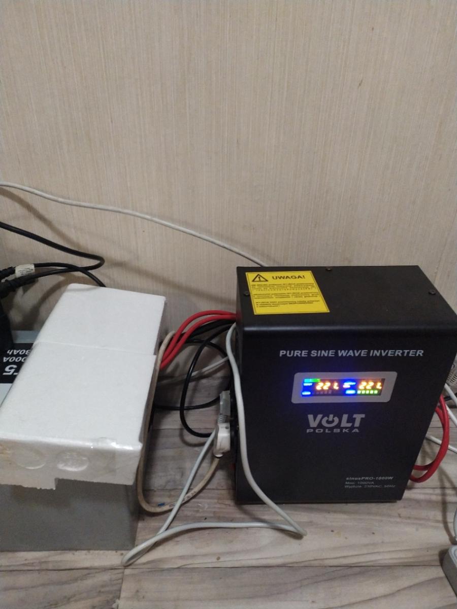 4708 YOOG A UWAGAI PURE SINE WAVE INVERTER 28 L VOLT POLSKA ainusPRO-1000W